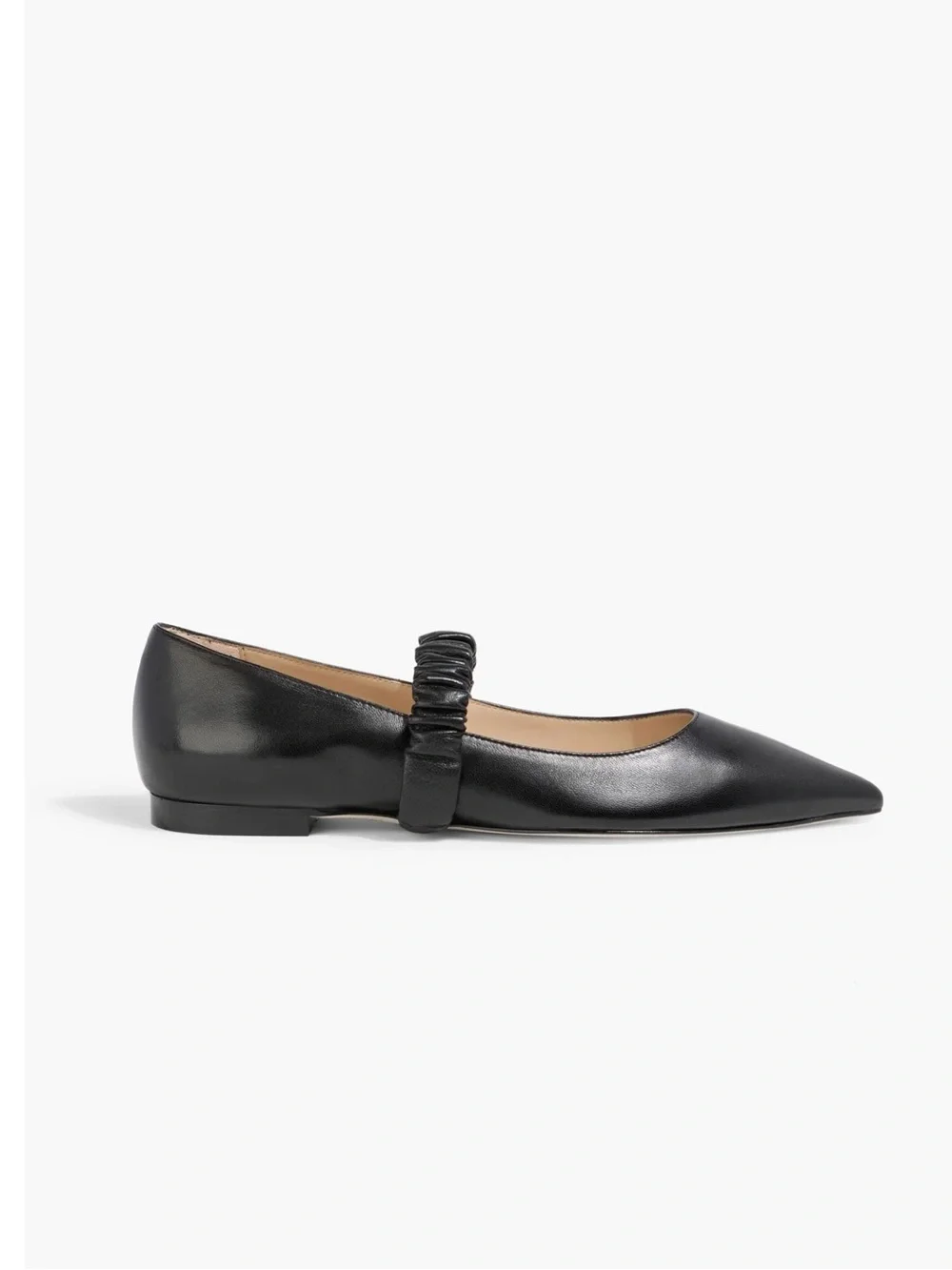 STUART WEITZMAN Maxine leather point-toe flats Black Pointed-Toe Mary Jane 5.5